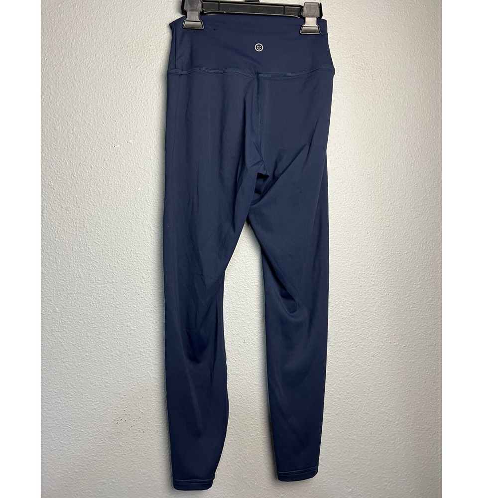 Gilly Hicks Active Boost Leggings Navy Blue High Waisted Short 24" Inseam Small